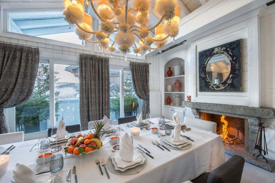 Location au ski Chalet 7 pièces 12 personnes - Chalet White Dream - Courchevel - Intérieur