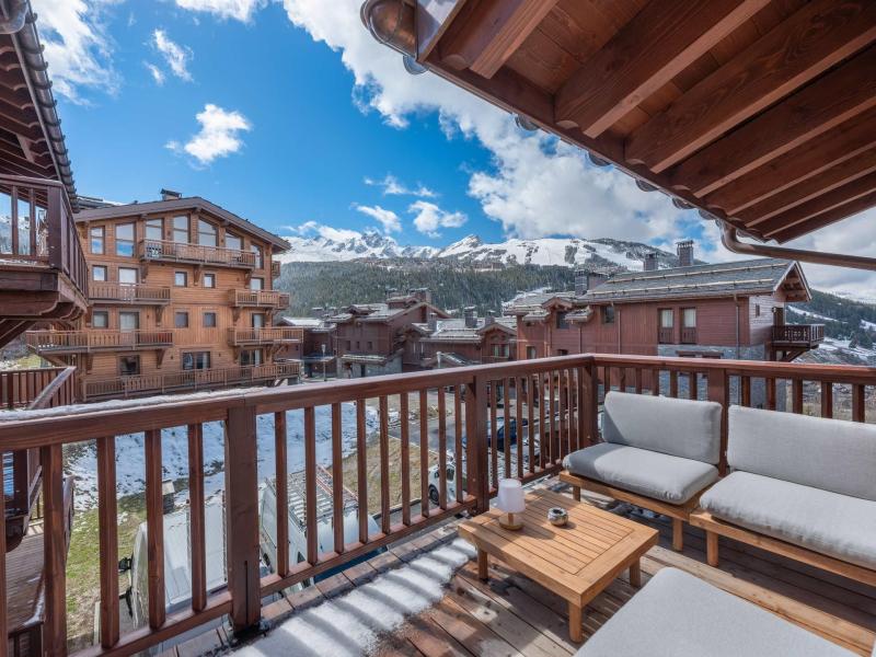 Ski verhuur Chalet 7 kamers 12 personen - GOYARD - Courchevel - Balkon