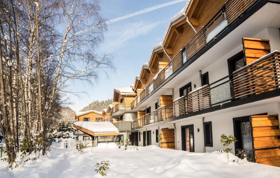 Vakantie in de bergen Hôtel New Solarium - Courchevel - Buiten winter
