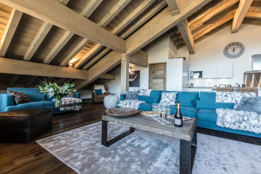 Skiverleih 5-Zimmer-Appartment für 8 Personen (C15) - Keystone Lodge - Courchevel - Wohnzimmer