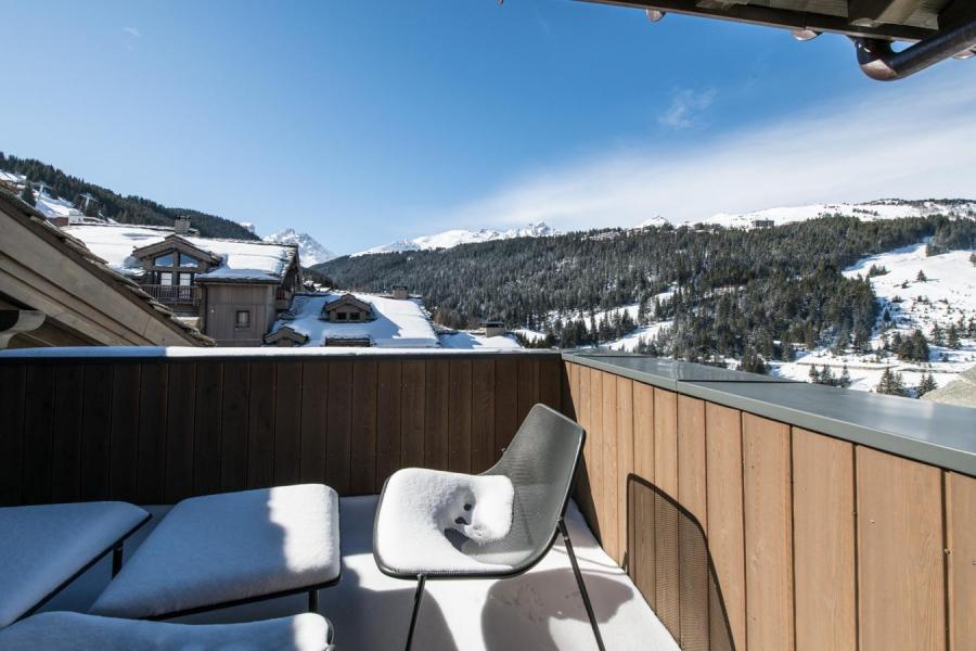 Skiverleih 5-Zimmer-Appartment für 9 Personen (C18) - Keystone Lodge - Courchevel - Terrasse