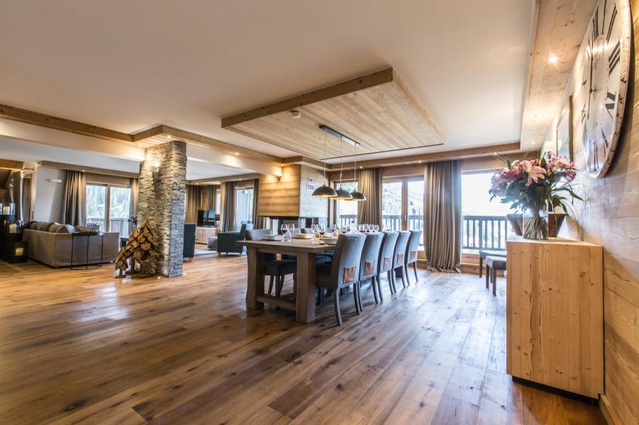 Skiverleih 7-Zimmer-Appartment für 12 Personen (C09) - Keystone Lodge - Courchevel - Wohnzimmer