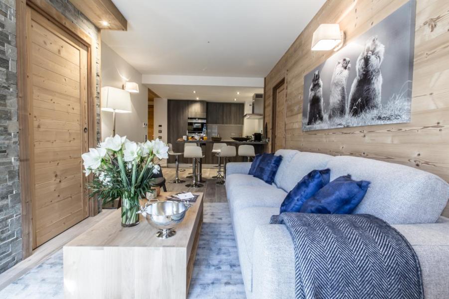 Wynajem na narty Apartament 3 pokojowy kabina 4-6 osób (C03) - Keystone Lodge - Courchevel - Pokój gościnny