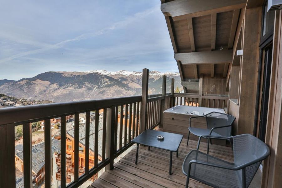 Alquiler al esquí Apartamento 5 piezas para 8 personas (C15) - Keystone Lodge - Courchevel - Balcón