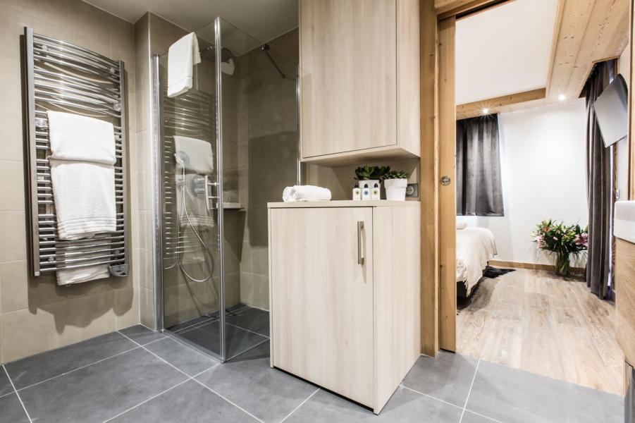 Soggiorno sugli sci Appartamento 3 stanze con cabina per 4-6 persone (C03) - Keystone Lodge - Courchevel - Bagno con doccia