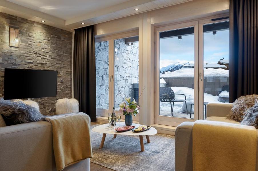 Location au ski Appartement 3 pièces cabine 4-6 personnes (C02) - Keystone Lodge - Courchevel - Séjour