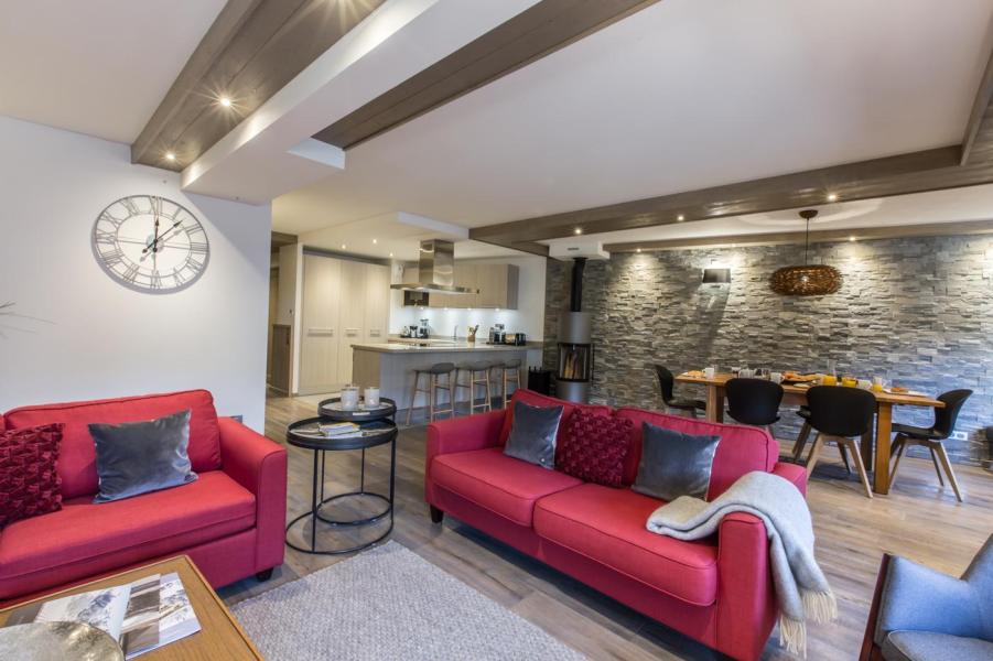 Location au ski Appartement 5 pièces 7-9 personnes (C17) - Keystone Lodge - Courchevel - Séjour