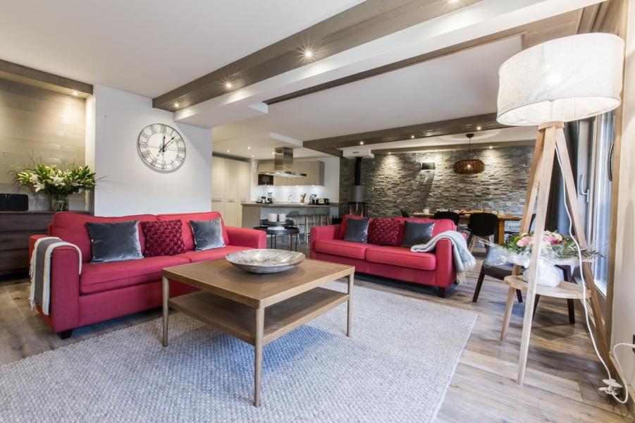 Location au ski Appartement 5 pièces 7-9 personnes (C17) - Keystone Lodge - Courchevel - Séjour