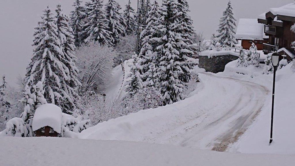 Urlaub in den Bergen 2-Zimmer-Berghütte für 6 Personen (103) - La Résidence les Brigues - Courchevel - Draußen im Winter