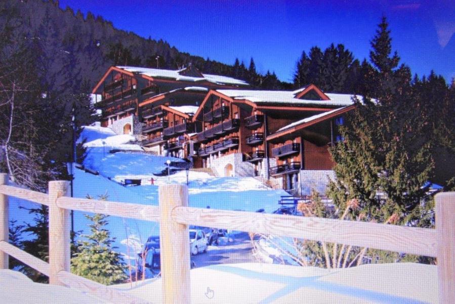 Rent in ski resort 2 room apartment sleeping corner 6 people (103) - La Résidence les Brigues - Courchevel - Winter outside
