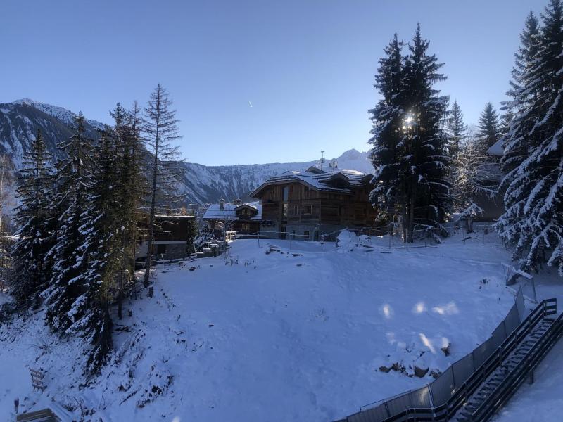 Rent in ski resort 2 room apartment sleeping corner 4 people (439) - La Résidence les Brigues - Courchevel - Balcony