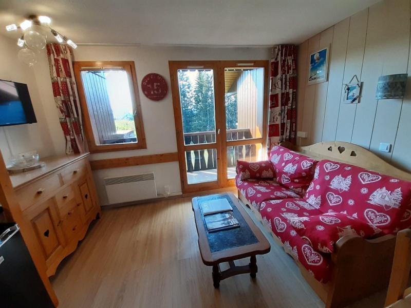 Ski verhuur Appartement 2 kamers bergnis 5 personen (339) - La Résidence les Brigues - Courchevel - Woonkamer