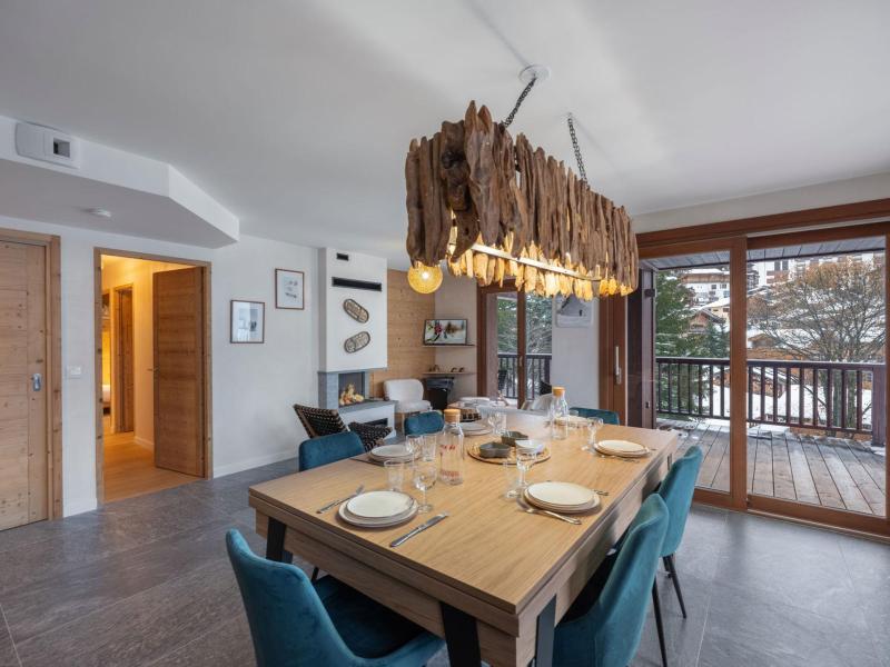 Ski verhuur Appartement 4 kamers 6 personen (J03) - LA VANOISE - Courchevel - Woonkamer