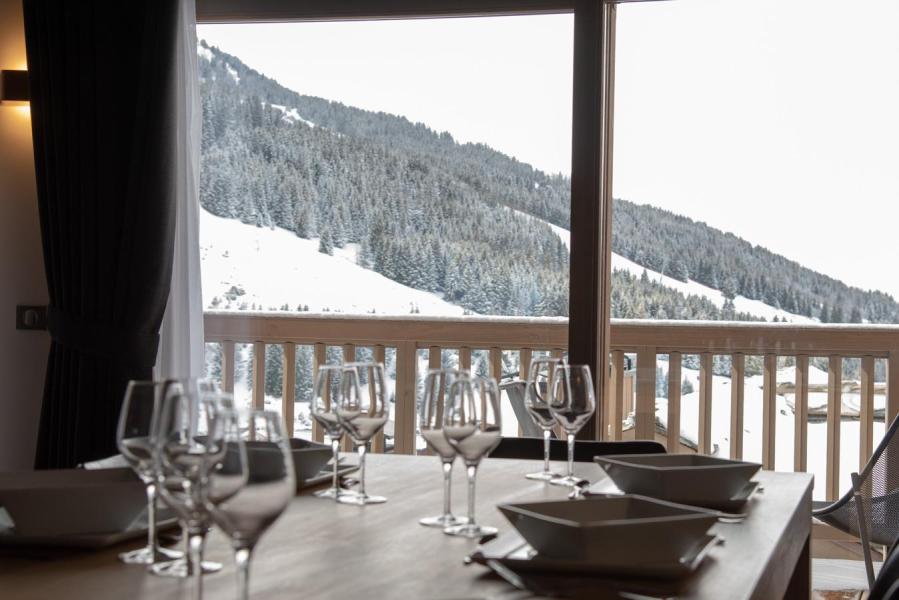 Skiverleih 4-Zimmer-Appartment für 7 Personen (A09) - Le C - Courchevel - Tisch