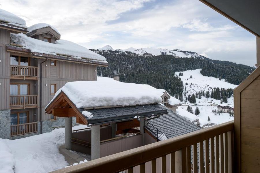 Wynajem na narty Apartament 3 pokojowy kabina 4-6 osób (A05) - Le C - Courchevel - Balkon