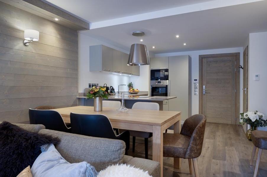 Alquiler al esquí Apartamento 3 piezas cabina para 4-6 personas (A05) - Le C - Courchevel - Cocina abierta