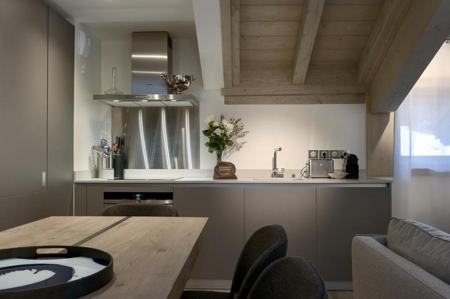 Alquiler al esquí Apartamento 5 piezas cabina para 8-10 personas (A06) - Le C - Courchevel - Cocina