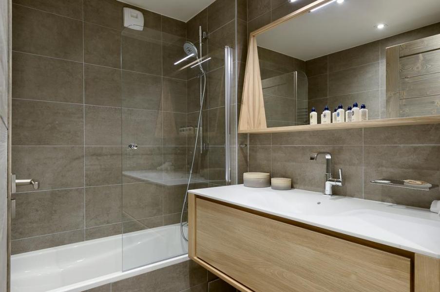 Location au ski Appartement 3 pièces cabine 4-6 personnes (A02) - Le C - Courchevel - Salle de bain