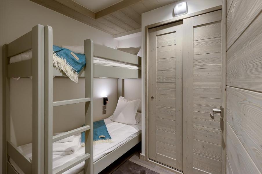 Skiverleih Wohnung 4 Zimmer Kabine 6-8 Personen (A03) - Le C - Courchevel - Offener Schlafbereich