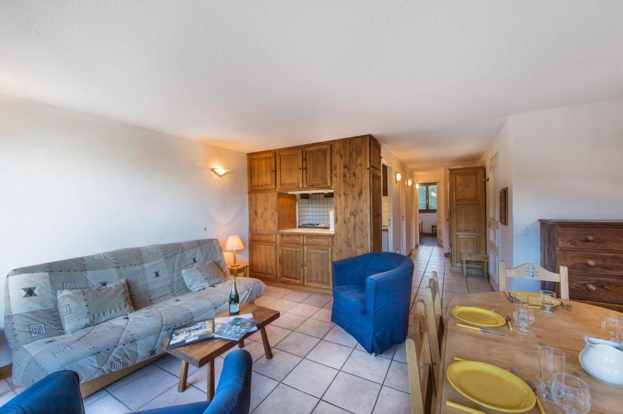 Ski verhuur Appartement 3 kamers 6 personen (400) - LE PRALONG - Courchevel - Woonkamer