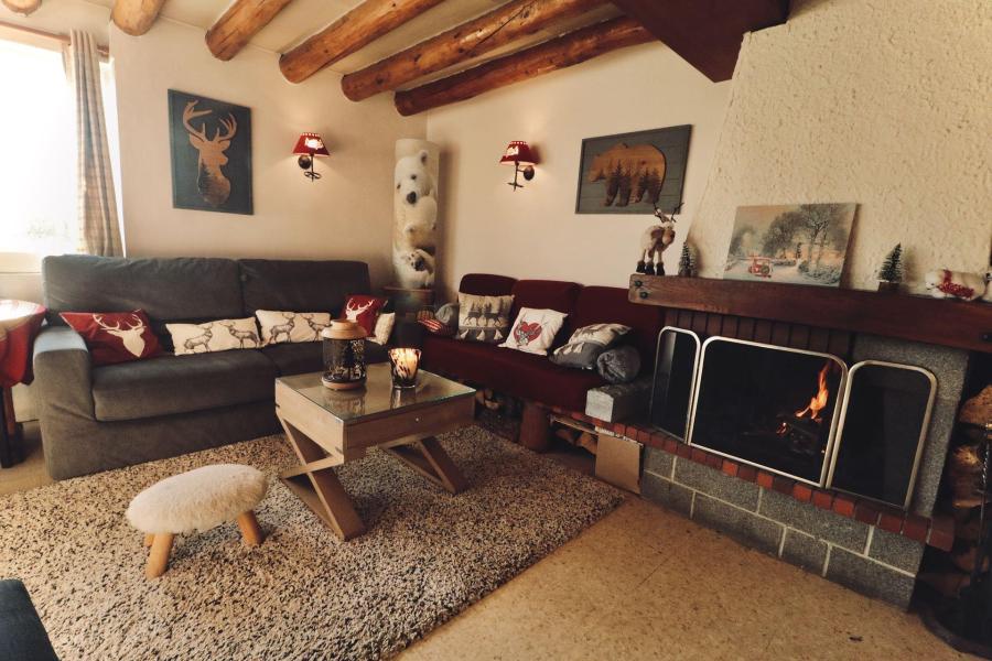 Rent in ski resort 4 room apartment 8 people - LES DRYADES - Courchevel - Living room