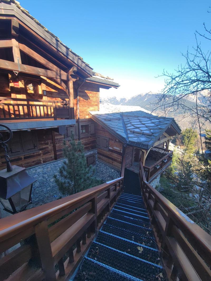 Wynajem na narty Domek górski triplex 6 pokojowy  dla 12 osób - Les Petits Grebiers - Courchevel - Zima na zewnątrz