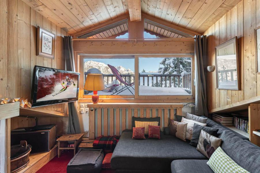 Ski verhuur Appartement 3 kamers 4 personen (501) - Les Sapins - Courchevel - Woonkamer