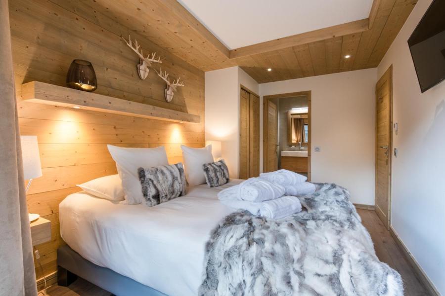 Rent in ski resort 3 room apartment cabin 4-6 people (D05) - Mammoth Lodge - Courchevel - Bedroom