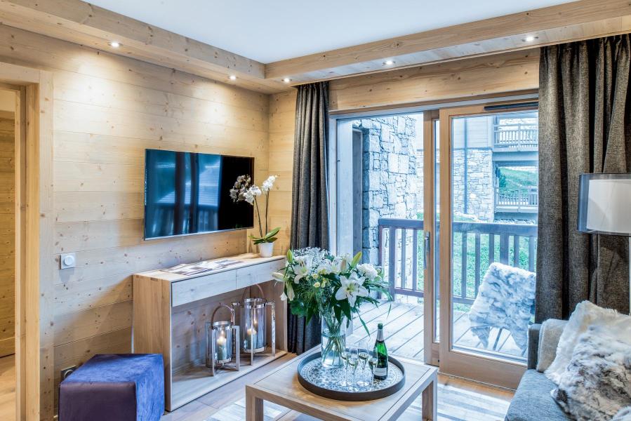 Аренда на лыжном курорте Апартаменты 3 комнат кабин 4-6 чел. (D09) - Mammoth Lodge - Courchevel - Салон