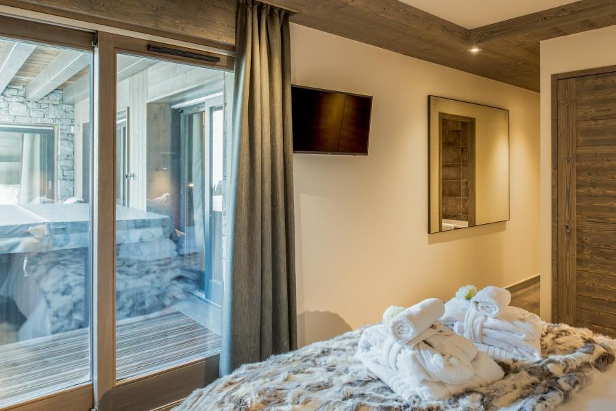 Rent in ski resort 5 room apartment cabin 8-10 people (D02) - Mammoth Lodge - Courchevel - Bedroom