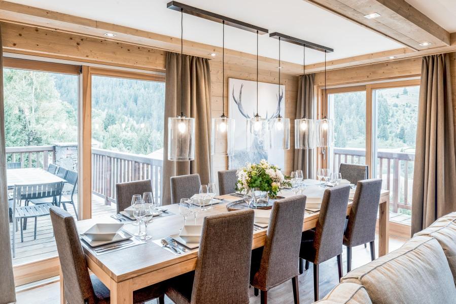 Skiverleih 5-Zimmer-Appartment für 8 Personen (D06) - Mammoth Lodge - Courchevel - Tisch