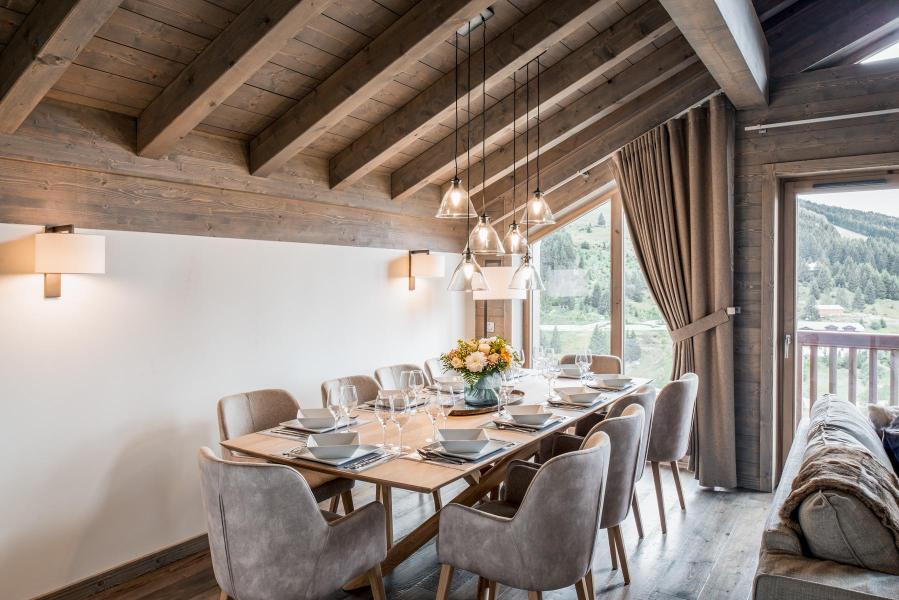 Alquiler al esquí Apartamento 4 piezas para 8 personas (D10) - Mammoth Lodge - Courchevel - Mesa