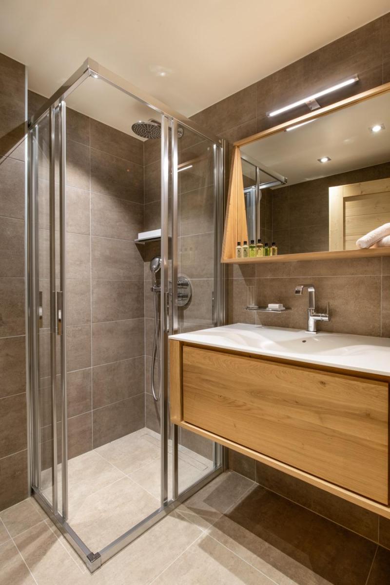 Soggiorno sugli sci Appartamento 4 stanze per 6 persone (D03) - Mammoth Lodge - Courchevel - Bagno con doccia