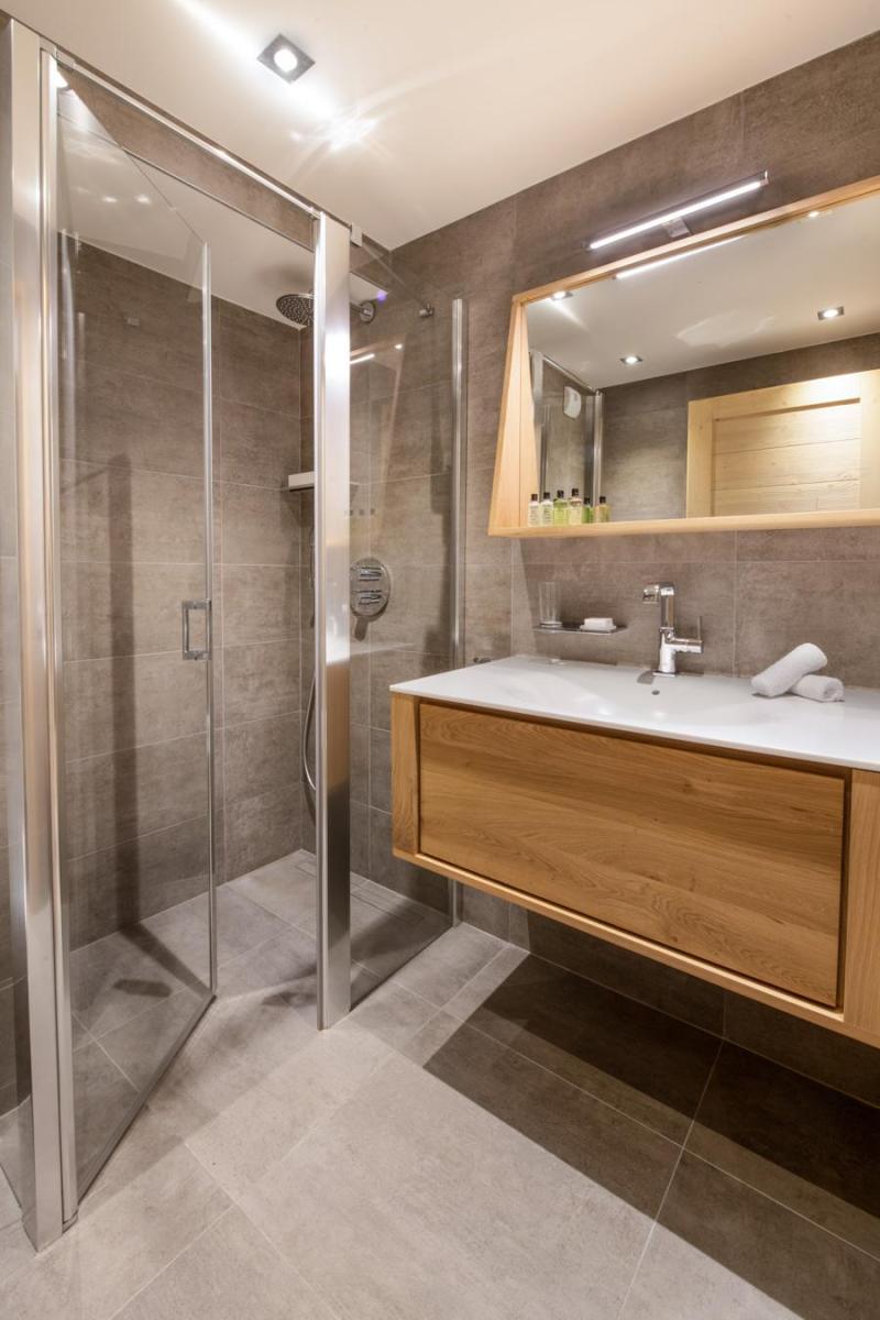 Soggiorno sugli sci Appartamento 4 stanze per 6 persone (D03) - Mammoth Lodge - Courchevel - Bagno con doccia