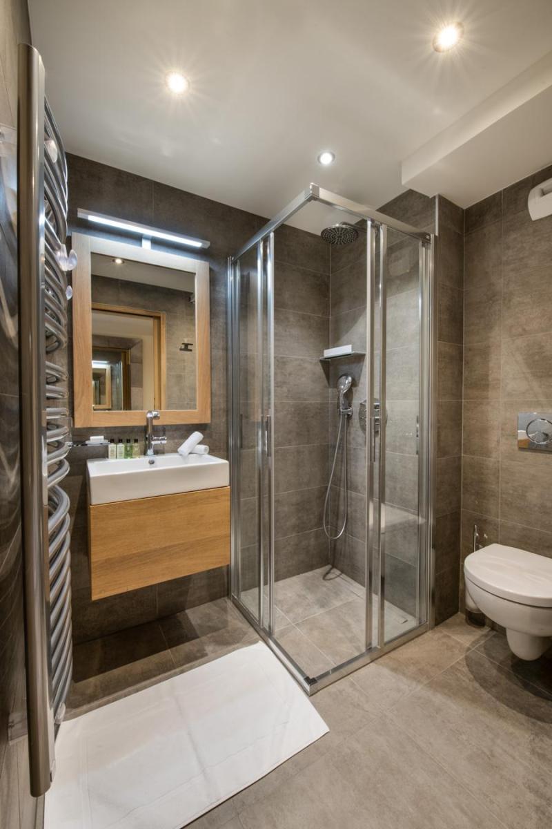 Soggiorno sugli sci Appartamento 4 stanze per 6 persone (D12) - Mammoth Lodge - Courchevel - Bagno con doccia