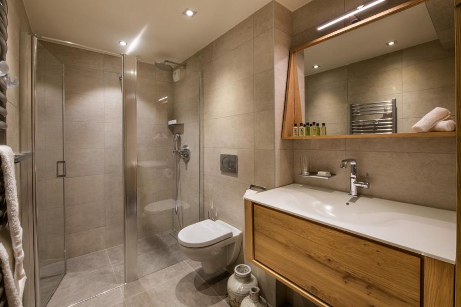 Soggiorno sugli sci Appartamento 5 stanze per 8 persone (D06) - Mammoth Lodge - Courchevel - Bagno con doccia