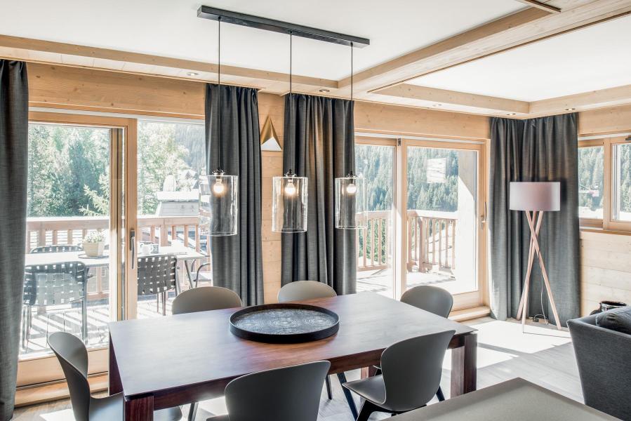 Ski verhuur Appartement 4 kamers 6 personen (D12) - Mammoth Lodge - Courchevel - Woonkamer