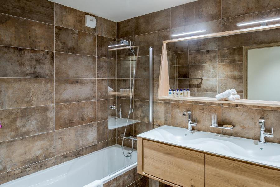 Location au ski Appartement 5 pièces cabine 8-10 personnes (D02) - Mammoth Lodge - Courchevel - Salle de bain