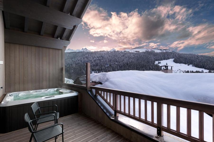 Ski verhuur Appartement triplex 8 kamers 14-16 personen (D15) - Mammoth Lodge - Courchevel - Jacuzzi