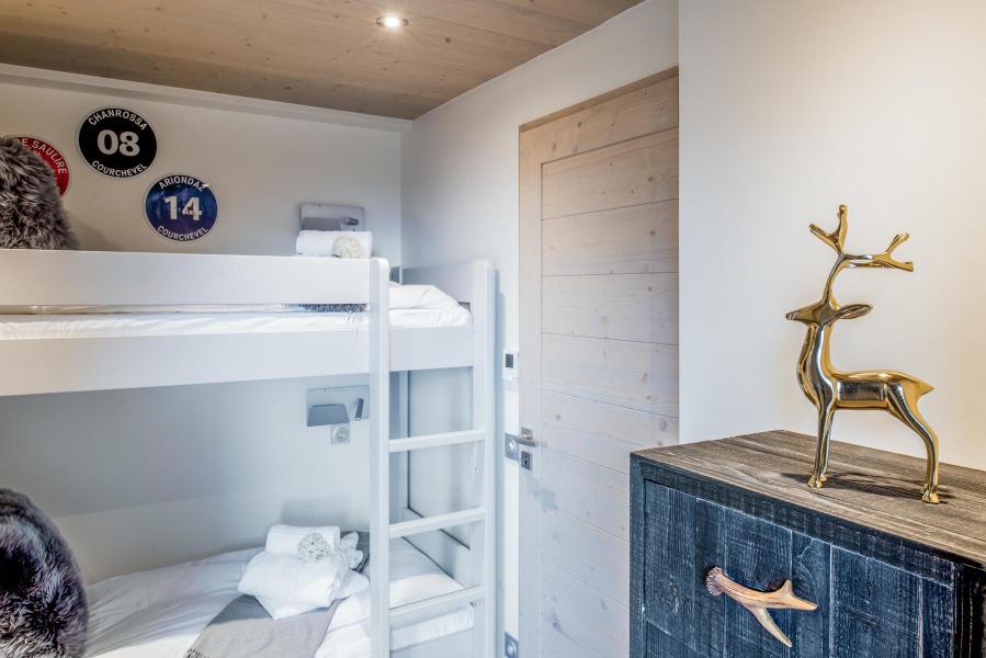 Skiverleih Wohnung 2 Zimmer Kabine 2-4 Personen (D08) - Mammoth Lodge - Courchevel - Offener Schlafbereich