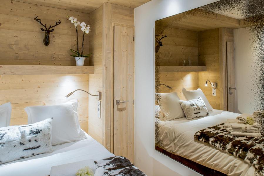 Skiverleih Wohnung 3 Zimmer Kabine 4-6 Personen (D09) - Mammoth Lodge - Courchevel - Schlafzimmer