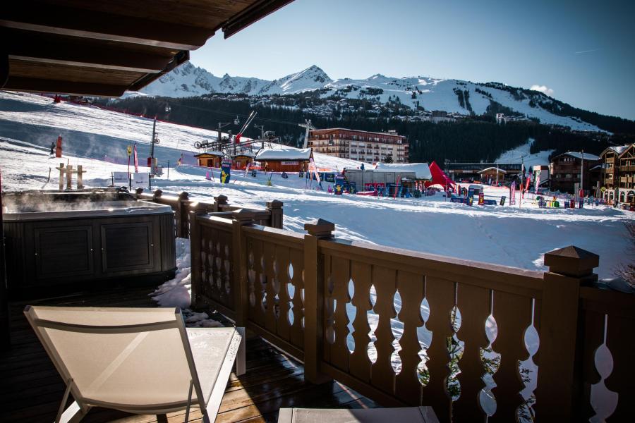 Skiverleih 4-Zimmer-Maisonette-Wohnung für 6-8 Personen (Kula) - Manali Lodge - Courchevel - Balkon