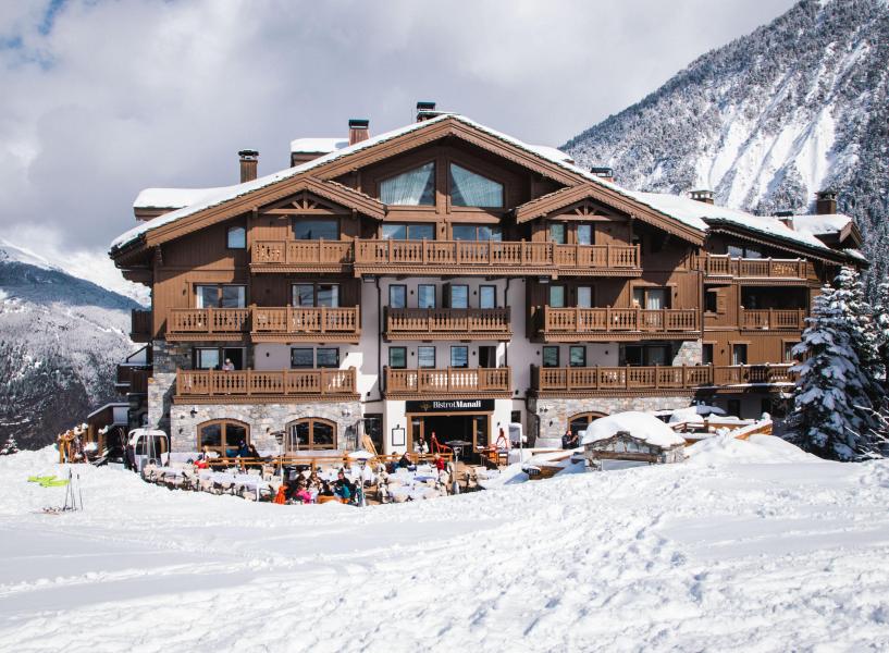 Vacances en montagne Manali Lodge - Courchevel - Extérieur hiver