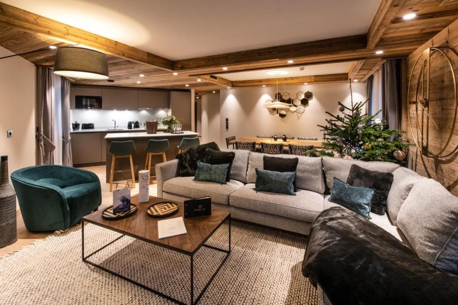 Wynajem na narty Apartament 4 pokojowy kabina 6-8 osób (Nirekha) - Manali Lodge - Courchevel - Pokój gościnny