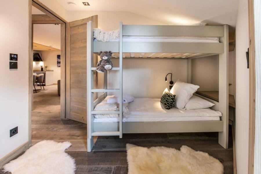 Skiverleih Wohnung 3 Zimmer Kabine 4-6 Personen (Nagadi) - Manali Lodge - Courchevel - Offener Schlafbereich