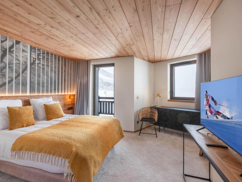 Skiverleih 5 Zimmer Maisonettewohnung für 8 Personen (Mistero) - Mascara - Courchevel - Schlafzimmer