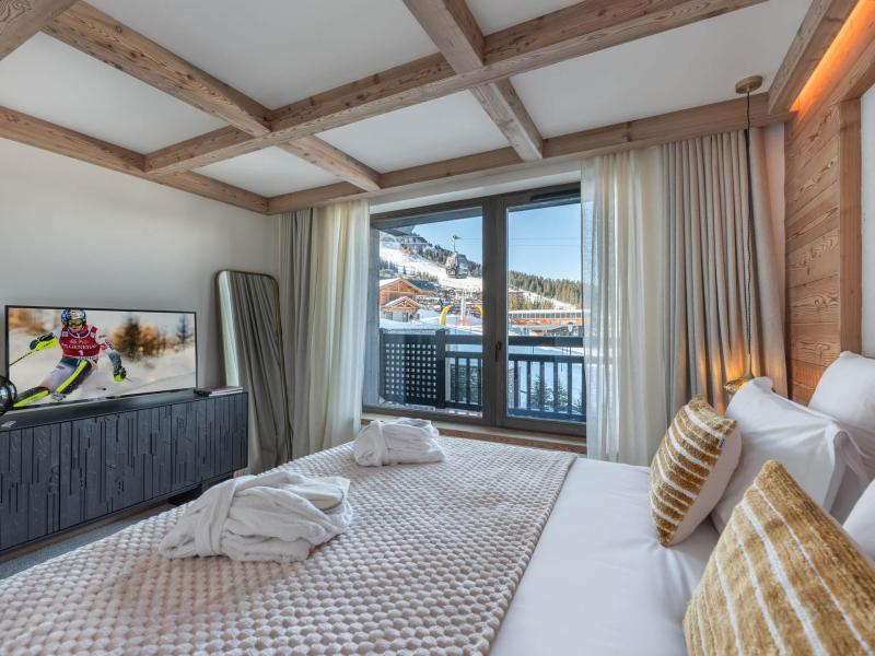 Ski verhuur Appartement 4 kamers 6 personen (Intresso) - Mascara - Courchevel - Woonkamer