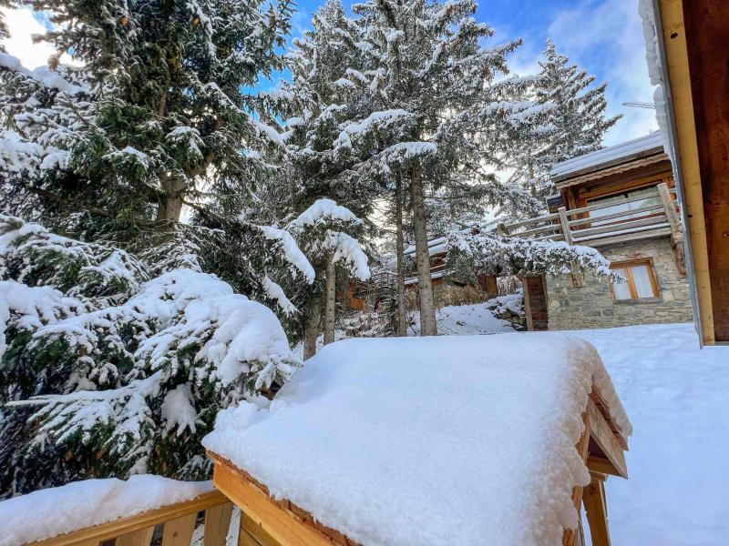 Holiday in mountain resort Mazot les Bichettes - Courchevel - Winter outside