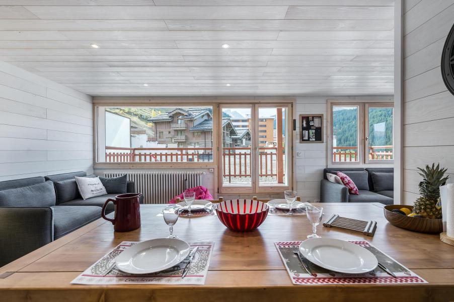 Rent in ski resort 2 room apartment 6 people (RE003B) - Résidence 1650 - Courchevel - Living room