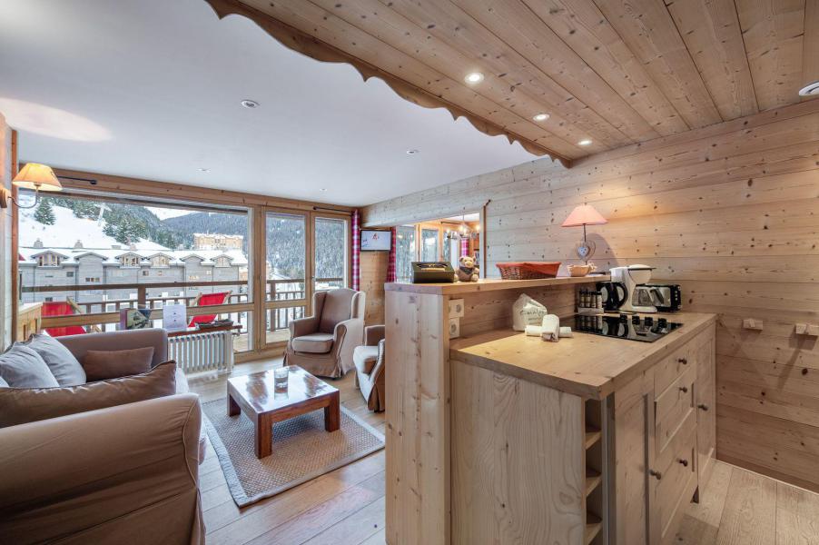 Rent in ski resort 2 room apartment cabin 6 people (RE009B) - Résidence 1650 - Courchevel - Apartment